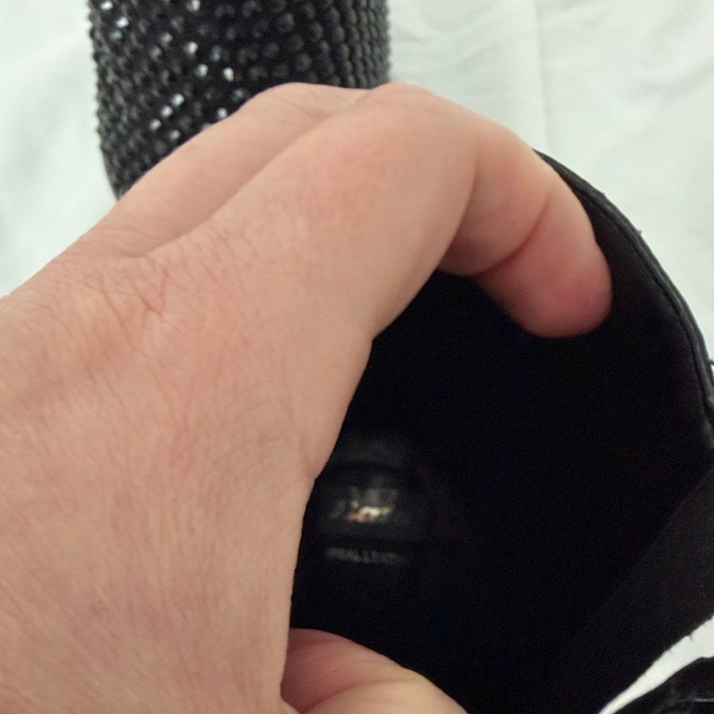 Bata Black Studded Ankle Boots - Picture 4 of 10